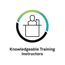 Knowledgeable training instructors